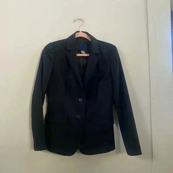 J.Crew black wool blazer 2 - Picture 1 of 4